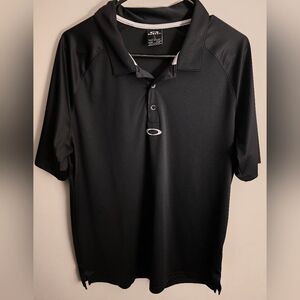 Oakley Men's Black Performance Polo Shirt